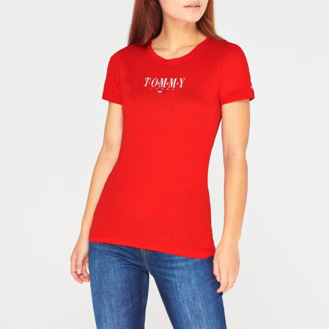 Slim Fit Logo T-shirt Tommy Jeans Cut Price - Image 2