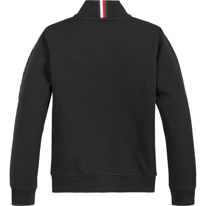 Fleece Zipped Sweater Junior Tommy Hilfiger Affordable Price - Image 2