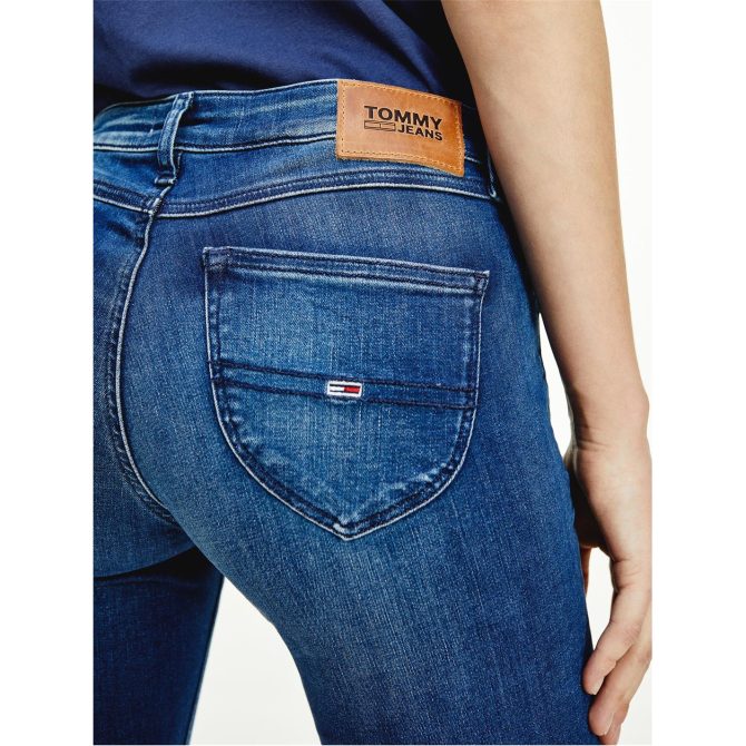 Sophie Low Rise Skinny Jeans Tommy Jeans Free Delivery - Image 5