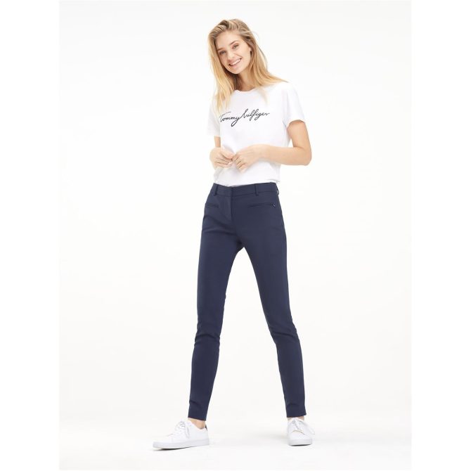 Tommy Heritage Graphic Tee Womens Tommy Hilfiger Free Delivery - Image 7
