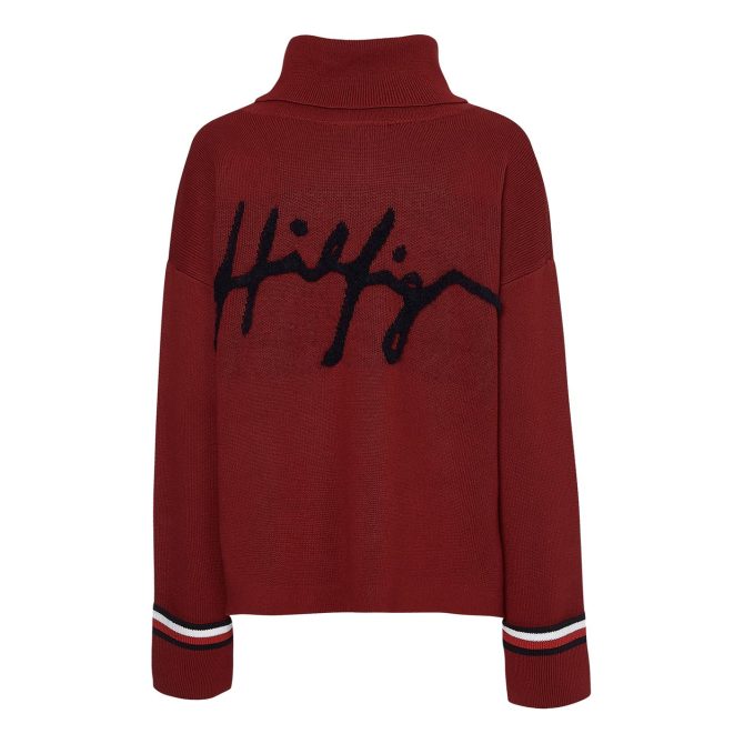 Relaxed Tom High Neck Jumper Tommy Hilfiger Less Expensive - Image 2