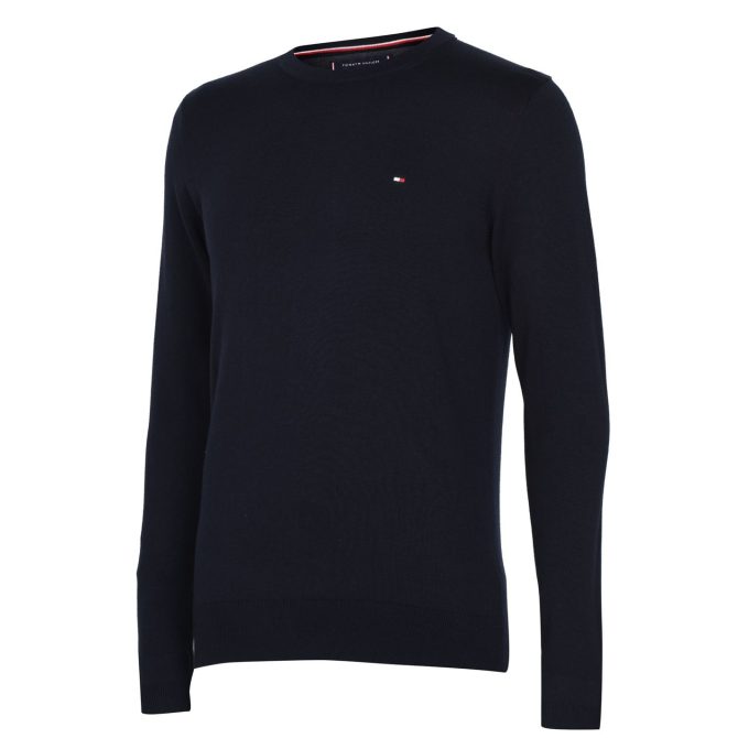 Crew Neck Jumper Tommy Hilfiger On Sale - Image 7