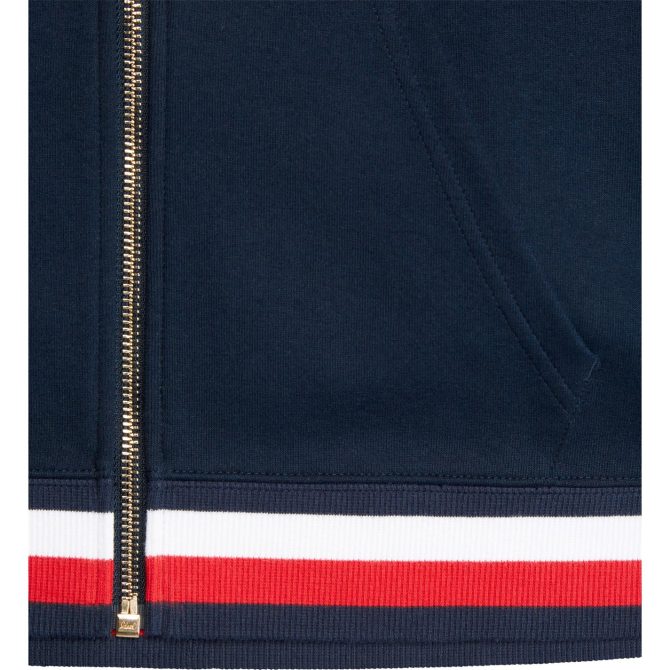 Heritage Zip Hoodie Tommy Hilfiger Shoping Model - Image 3