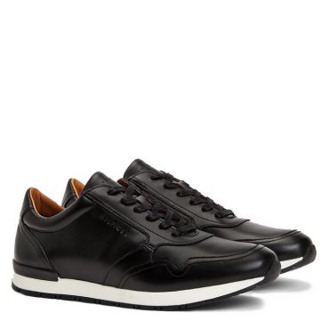 Classic Premium Leather Trainers Tommy Hilfiger Cut Price