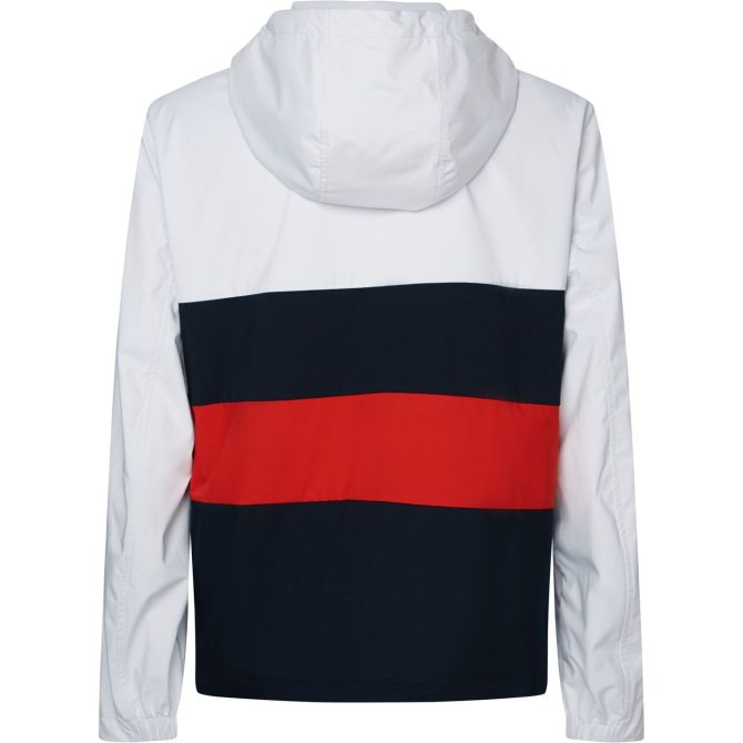 Colour Block Hood Jacket Tommy Hilfiger Trend Model - Image 2