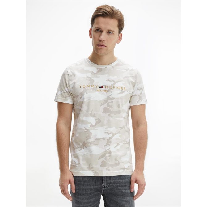 Camo Logo T Shirt TOMMY HILFIGER Affordable Price - Image 4