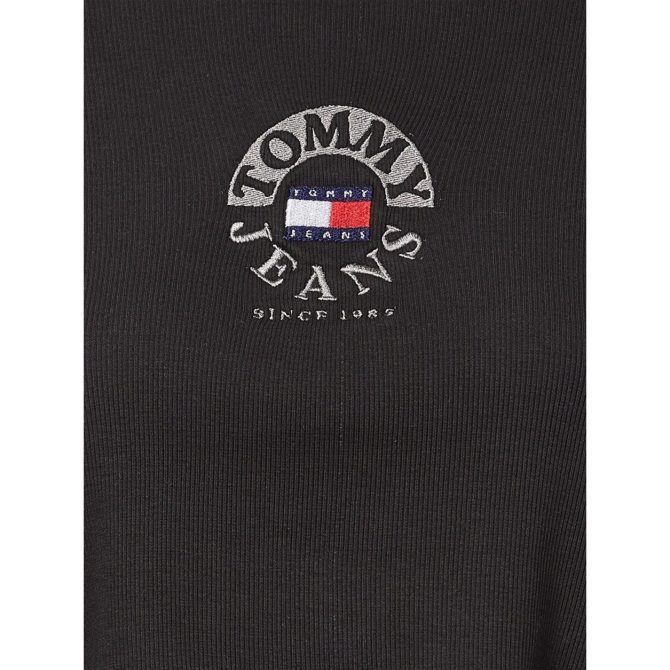 Embroidered Crop Circle T-Shirt Tommy Jeans Less Expensive - Image 3
