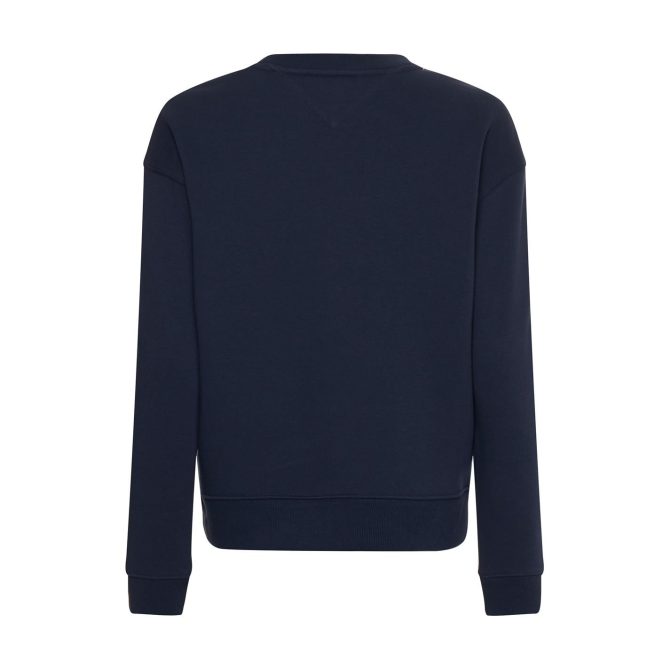 College Argyle Crew Sweatshirt Tommy Jeans On Sale - Image 2