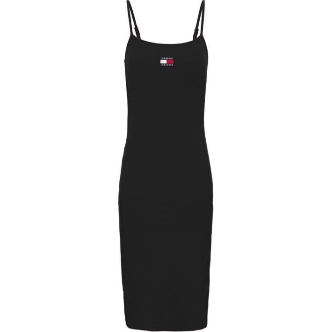 Badge Dress Tommy Jeans Free Delivery