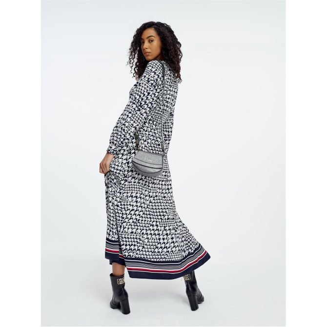 Houndstooth Dress Tommy Hilfiger Online Sales - Image 7