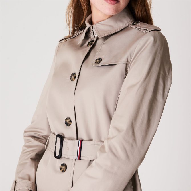 Heritage Trench Coat Tommy Hilfiger Free Delivery - Image 5