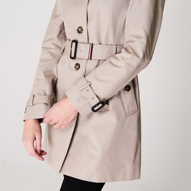 Heritage Trench Coat Tommy Hilfiger Free Delivery - Image 4